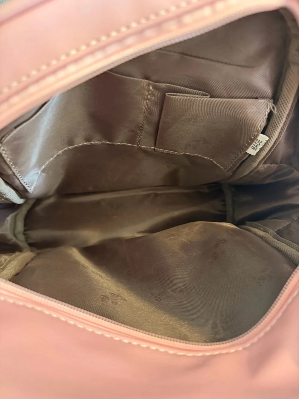 Quilted Pink Mini Backpack - Women